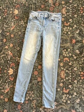 American Eagle Light Wash Jeggings Jeans
